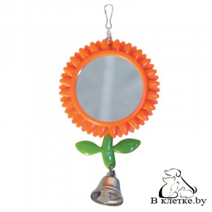 Игрушка для птиц - зеркало Triol «Подсолнух»