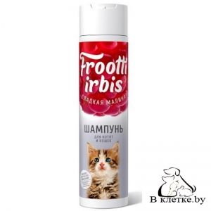 Шампунь для котят и кошек Irbis Frootti «Сладкая малина»