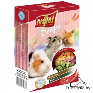 Дропсы для грызунов Vitapol Multi-mix