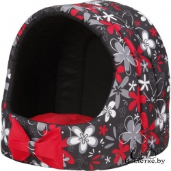 Домик для кошек и собак Crazy S красный
