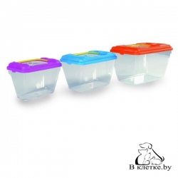 Переноска террариум для грызунов Bergamo PONZA 3