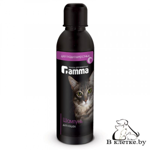Шампунь для гладкошерстных кошек Gamma