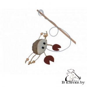 Игрушка Comfy Gaia Краб с колокольчиком на удочке