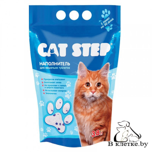 Наполнитель для кошачьих туалетов Cat Step 3,8л