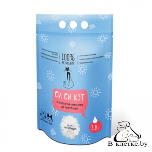 Наполнитель силикагелевый «СиСиКэт» 3,8л