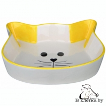 Миска в виде кота Trixie