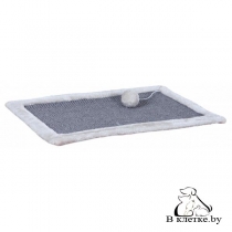 Когтеточка в виде коврика Trixie Mat светло-серая