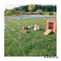 Загон уличный c крышей Trixie natura 216x65x116см