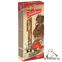 Зерновые палочки с фруктами, орехами и лепестками роз для дегу Vitapol