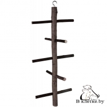 Лесенка для корелл из натуральной древесины Trixie 5802