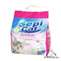Наполнитель впитывающий Sepicat Antibac 8л
