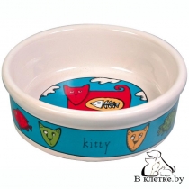 Миска для кошек с рисунками Trixie