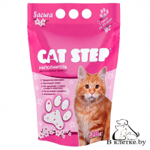 Наполнитель для кошачьих туалетов Cat Step «Сакура»