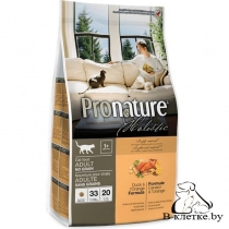 Корм Pronature Holistic Adult Cat Duck & Orange