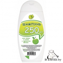 Гигиенический шампунь для кошек и котят с ароматом яблока ДокторZOO