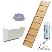 Пластиковая клетка для кроликов Ferplast GRAND LODGE 120 PLUS