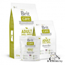 Сухой корм Brit Care Adult Small Breed Lamb & Rice