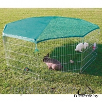 Загон уличный c защитной сеткой Trixie natura 8 элементов по 80x75см