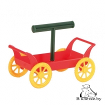 Игрушка для птиц Trixie «Тележка с жердочкой»