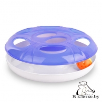 Игрушка интерактивная для кошек с 2 шариками Georplast Ufo