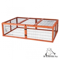Загон уличный c крышей Trixie natura 174x48x109см