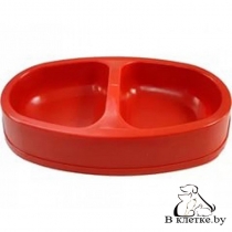 Миска двойная для кошек ВАКА 237