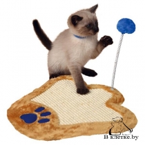 Когтеточка Trixie в виде лапы и с шариком на пружине