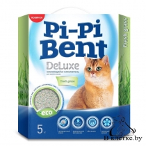 Наполнитель комкующийся Pi-Pi Bent Deluxe Fresh Grass