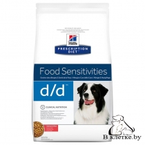 Hill's Prescription Diet d/d Food Sensitivities Лосось и Рис