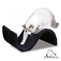 Когтеточка Trixie Wavy бордовая