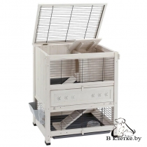 Деревянная клетка для кроликов Ferplast COTTAGE MINI
