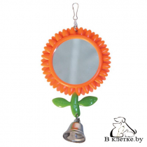Игрушка для птиц - зеркало Triol «Подсолнух»