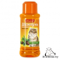 Шампунь для кошек гигиенический с маслом чайного дерева и кедровым маслом Amstrel