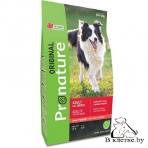 Корм Pronature Original Adult All Breeds Ягненок, Горох, Ячмень