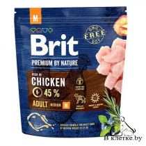 Сухой корм Brit Premium Adult M